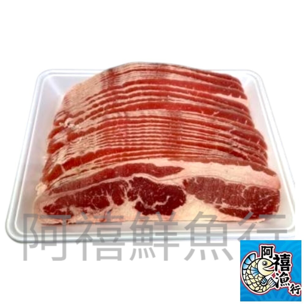 板橋阿禧鮮魚行牛五花   捲片 平鋪 業務包 肉片 燒烤 火鍋片  全站799元免運費 現貨-細節圖5
