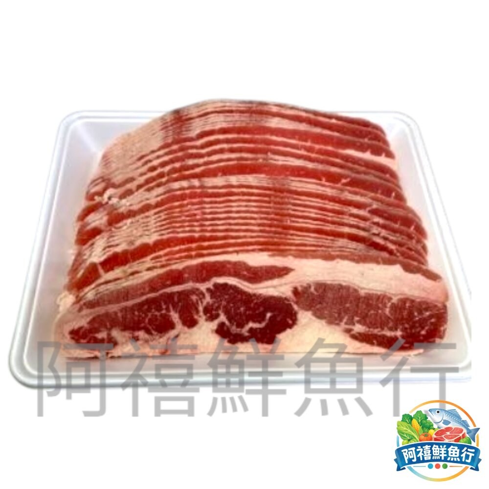 板橋阿禧鮮魚行牛五花   捲片 平鋪 業務包 肉片 燒烤 火鍋片  全站799元免運費 現貨-細節圖5