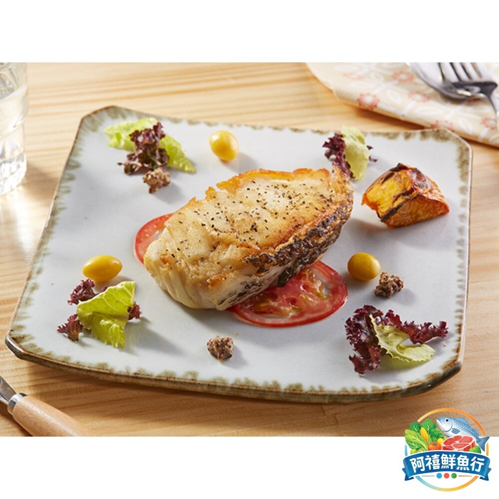 板橋阿禧鮮魚行犬牙南極魚切片Toothfish Steak {非完整一大片} (美露鱈/圓鱈) 厚切 中段  全站79-細節圖5