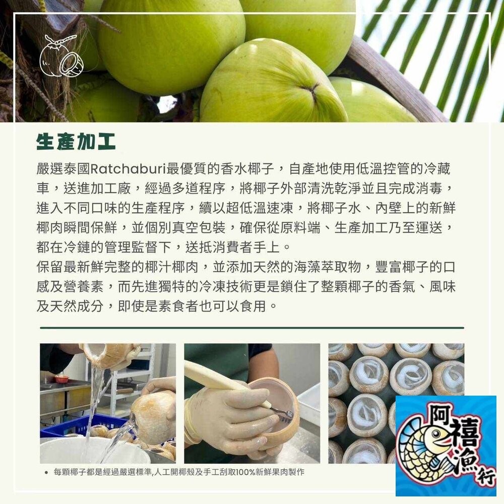 板橋阿禧鮮魚行泰國香水椰凍  全站799元免運費 現貨-細節圖3