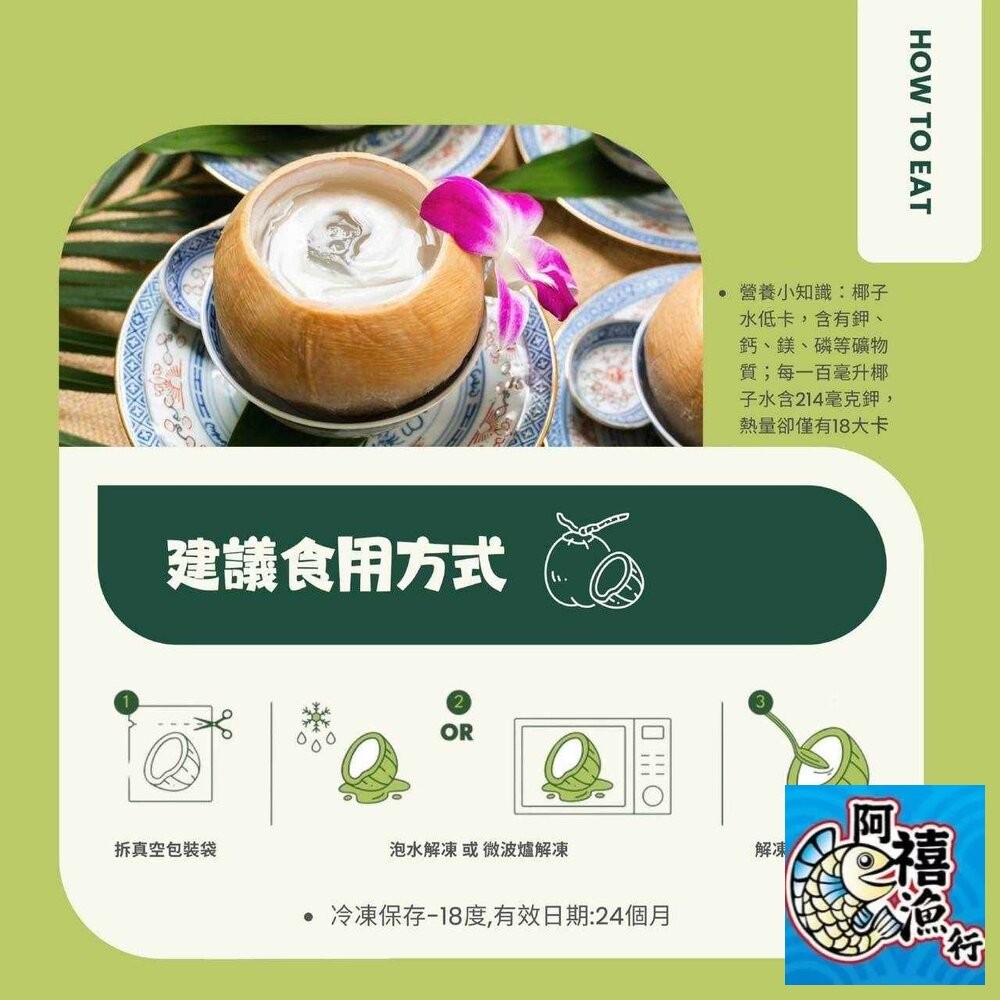 板橋阿禧鮮魚行泰國香水椰凍  全站799元免運費 現貨-細節圖6