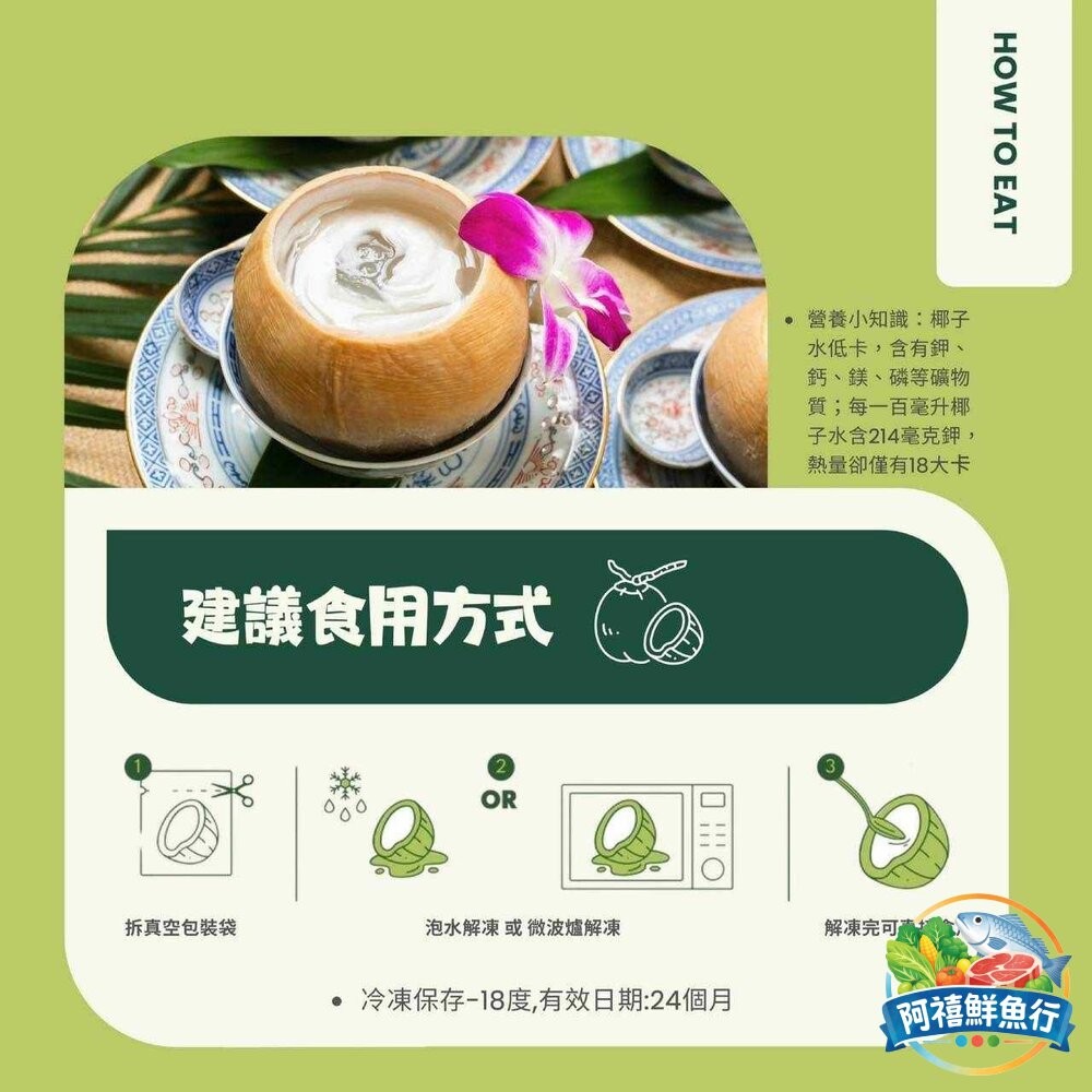 板橋阿禧鮮魚行泰國香水椰凍  全站799元免運費 現貨-細節圖6
