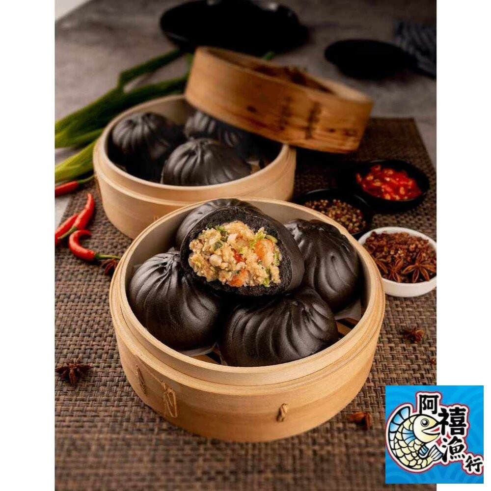 板橋阿禧鮮魚行宏裕行 霸王海鮮包 鮮蝦 花枝 干貝 包子  全站799元免運費 現貨-細節圖3