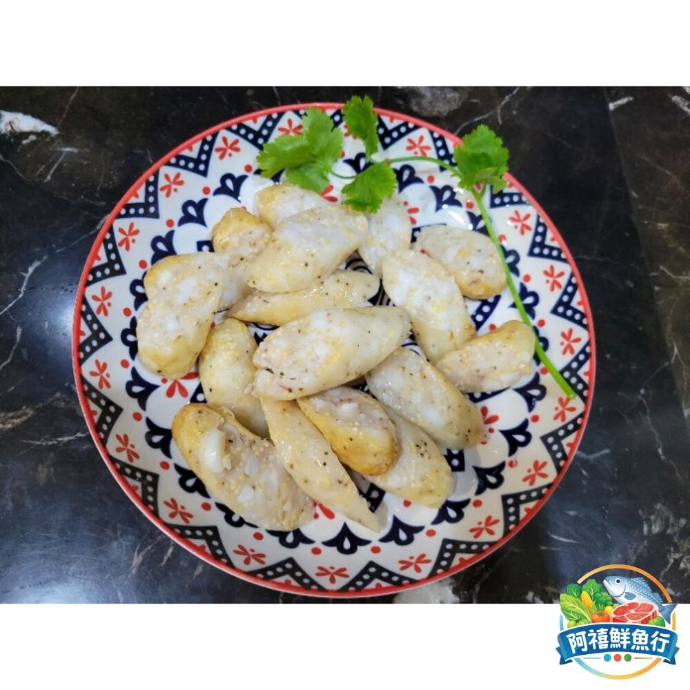 板橋阿禧鮮魚行宏裕行 飛魚卵花枝香腸 澎湖 香腸 300g  全站799元免運費 現貨-細節圖2