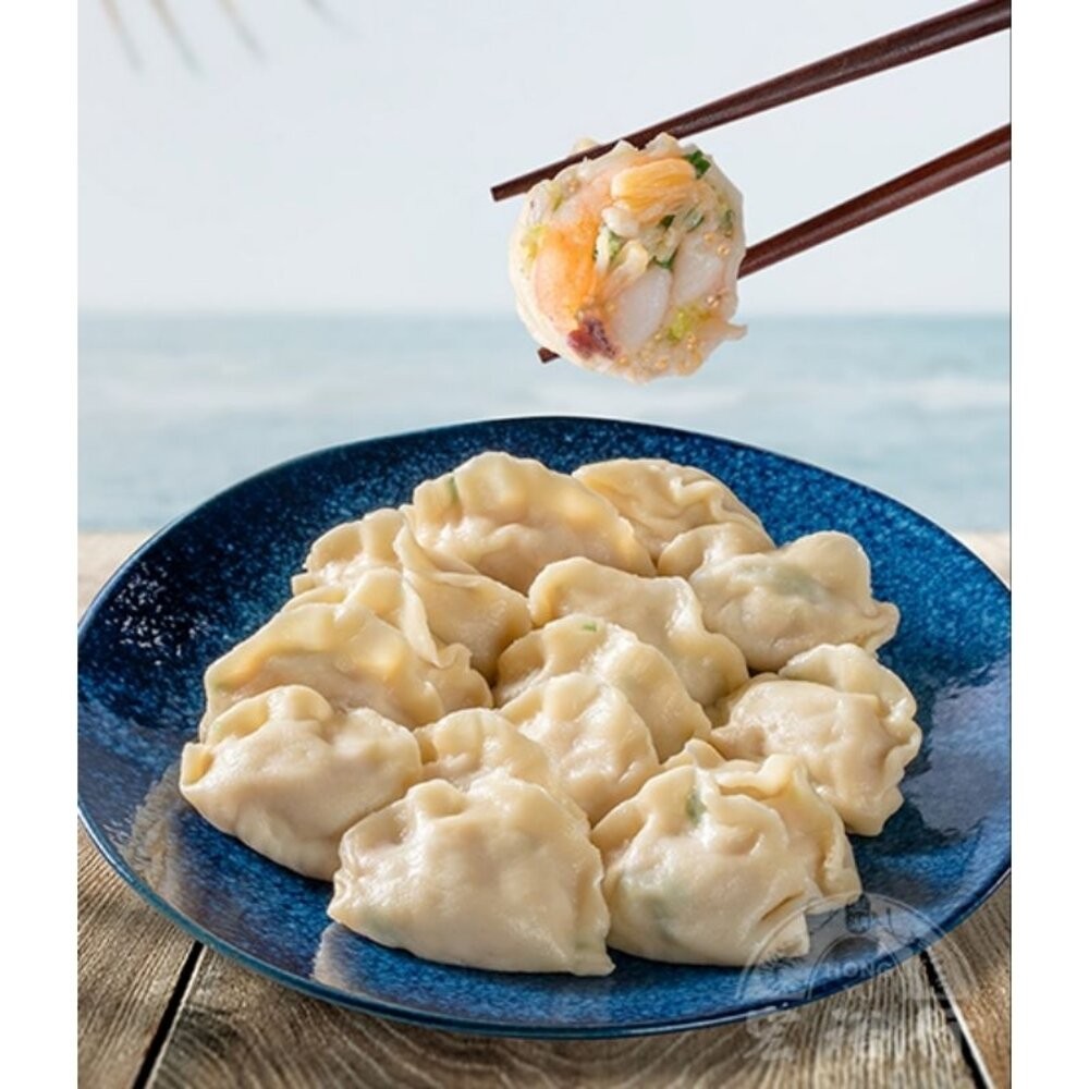 板橋阿禧鮮魚行山東手桿水餃 餛飩 高麗菜 素食水餃 藍鑽蝦餃 韭菜 玉米 鮮蝦水餃 宏裕行海鮮餃  全站799元免運費-規格圖2