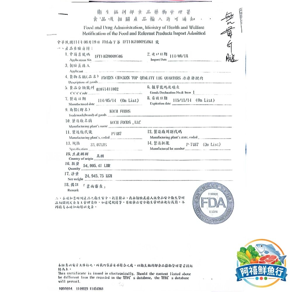 板橋阿禧鮮魚行無骨雞腿  去骨雞腿 腿肉 雞肉持續飆漲，阿禧不漲  全站799元免運費 現貨-細節圖2