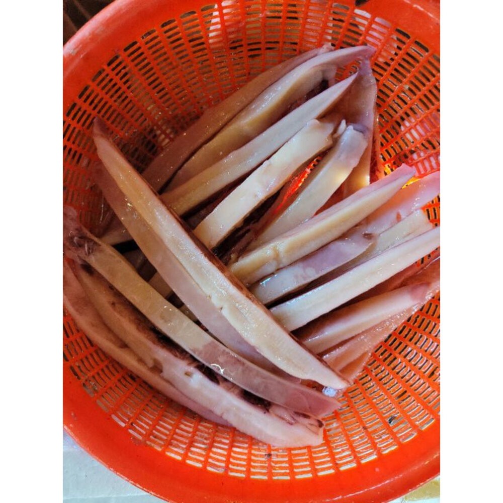 板橋阿禧鮮魚行泡魷魚  魷魚 刻花魷魚 魷魚花  魷魚翅  整尾泡魷魚  全站799元免運費 現貨-規格圖3