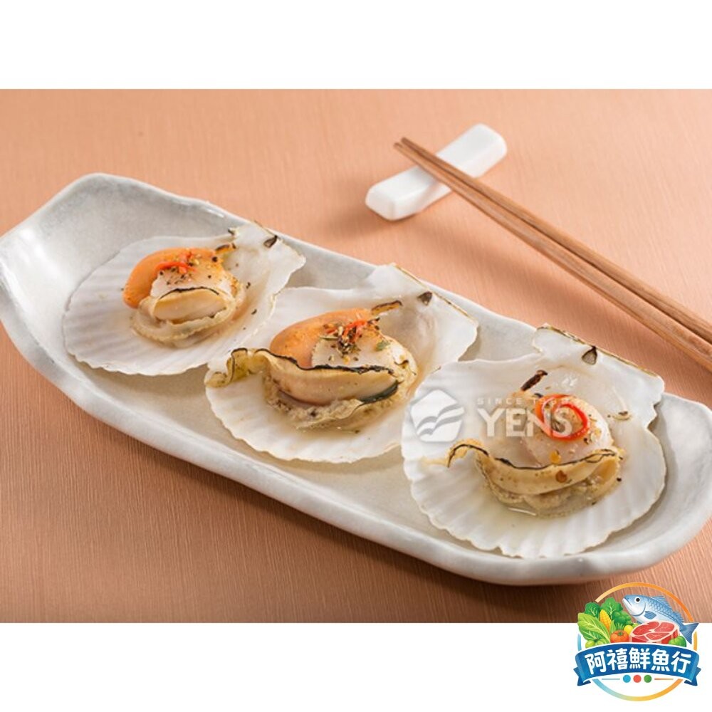 板橋阿禧鮮魚行半殼扇貝  扇貝  全站799元免運費 現貨-細節圖4