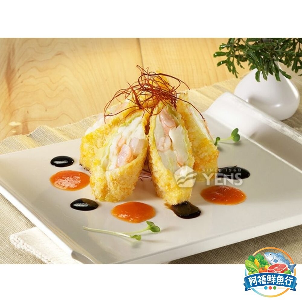 板橋阿禧鮮魚行店長推薦 黃金 海鮮卷 蝦仁 花枝  全站799元免運費 現貨-細節圖3