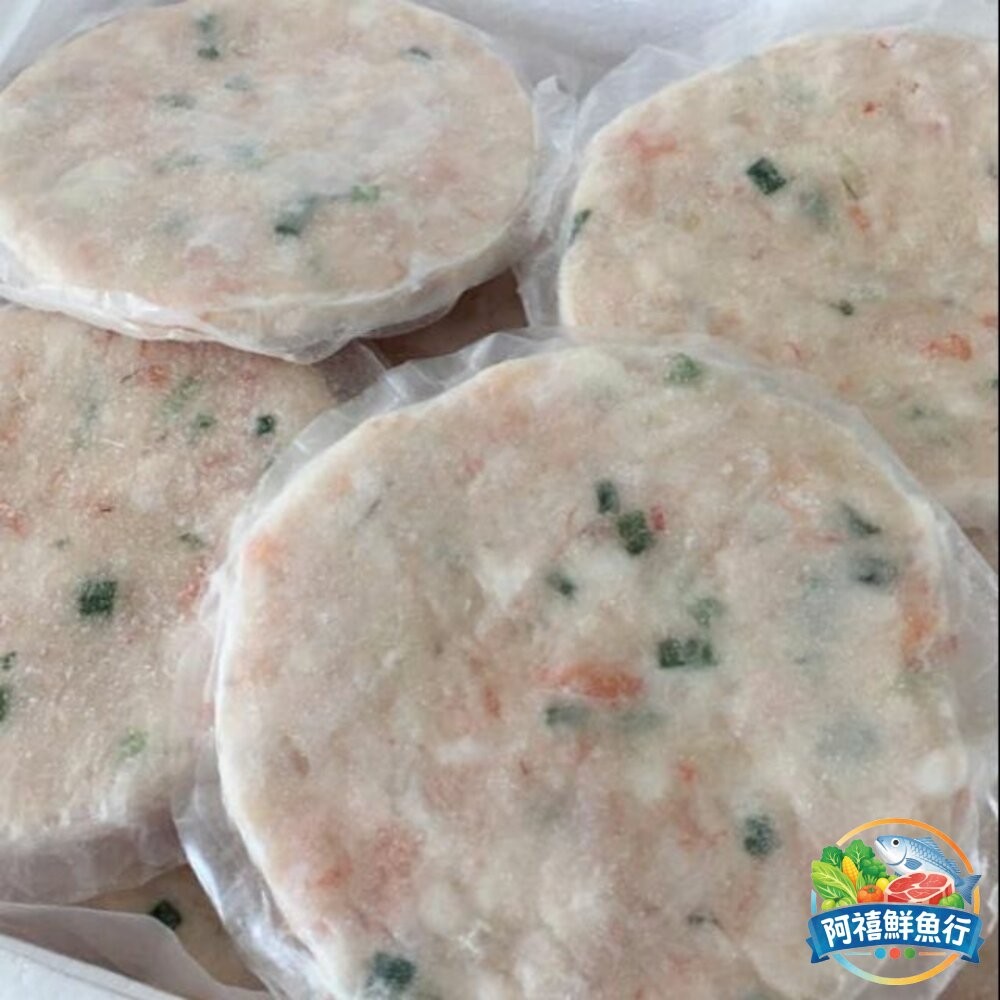 板橋阿禧鮮魚行月圓 蝦餅 一包五片  全站799元免運費 現貨-細節圖2