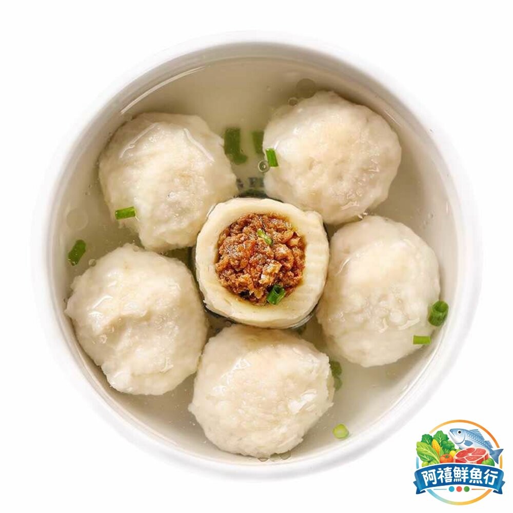 板橋阿禧鮮魚行基隆 古早味  福州丸  內餡多汁  丸子  火鍋料  全站799元免運費 現貨-細節圖2