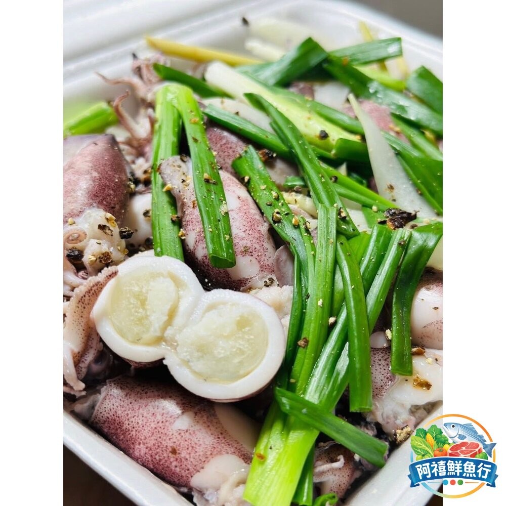 板橋阿禧鮮魚行生鮮 帶卵母卷 小卷 超甜  全站799元免運費 現貨-細節圖2