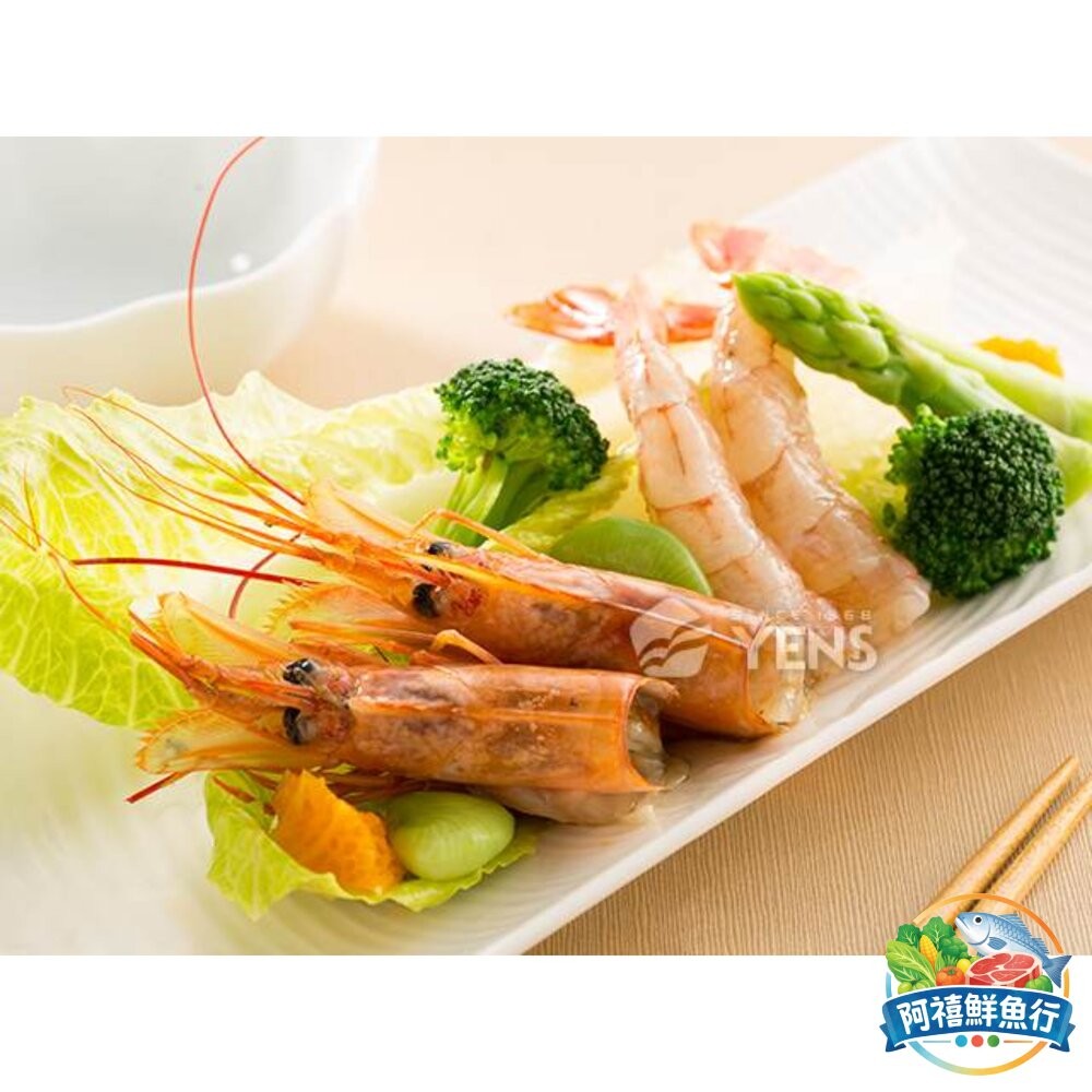 板橋阿禧鮮魚行船凍生食 天使紅蝦L1 10/20  全站799元免運費 現貨-細節圖3