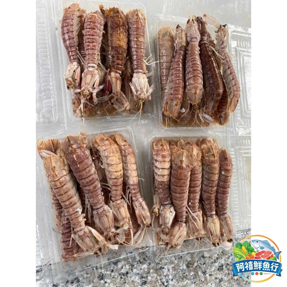 板橋阿禧鮮魚行熟凍皮皮蝦 皮皮蝦 螳螂蝦 瀨尿蝦     最原始的海味 口感Q彈  全站799元免運費 現貨-細節圖3