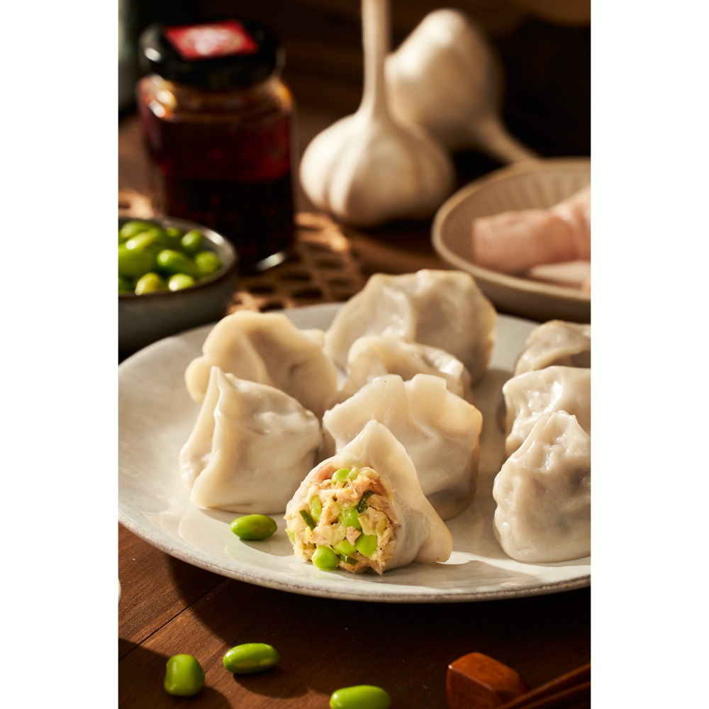 毛豆雞肉水餃25入-細節圖2