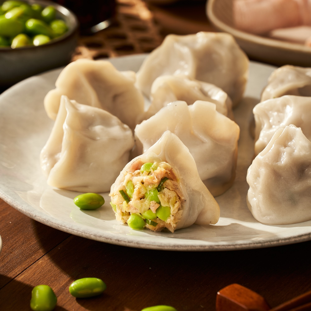 毛豆雞肉水餃25入-細節圖4