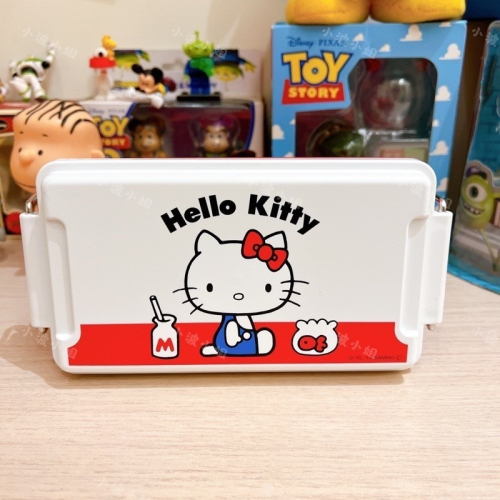 現貨🔥日本正版Kitty方形雙面扣便當盒/保鮮盒