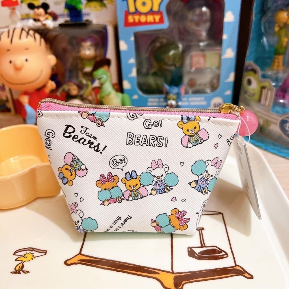 現貨🔥日本迪士尼樂園購入 米莉和旋律小熊零錢包/收納包/小物包-細節圖2