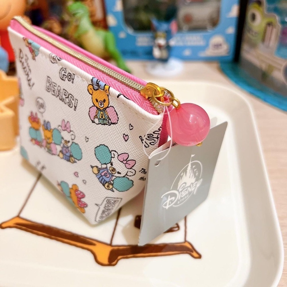 現貨🔥日本迪士尼樂園購入 米莉和旋律小熊零錢包/收納包/小物包-細節圖3
