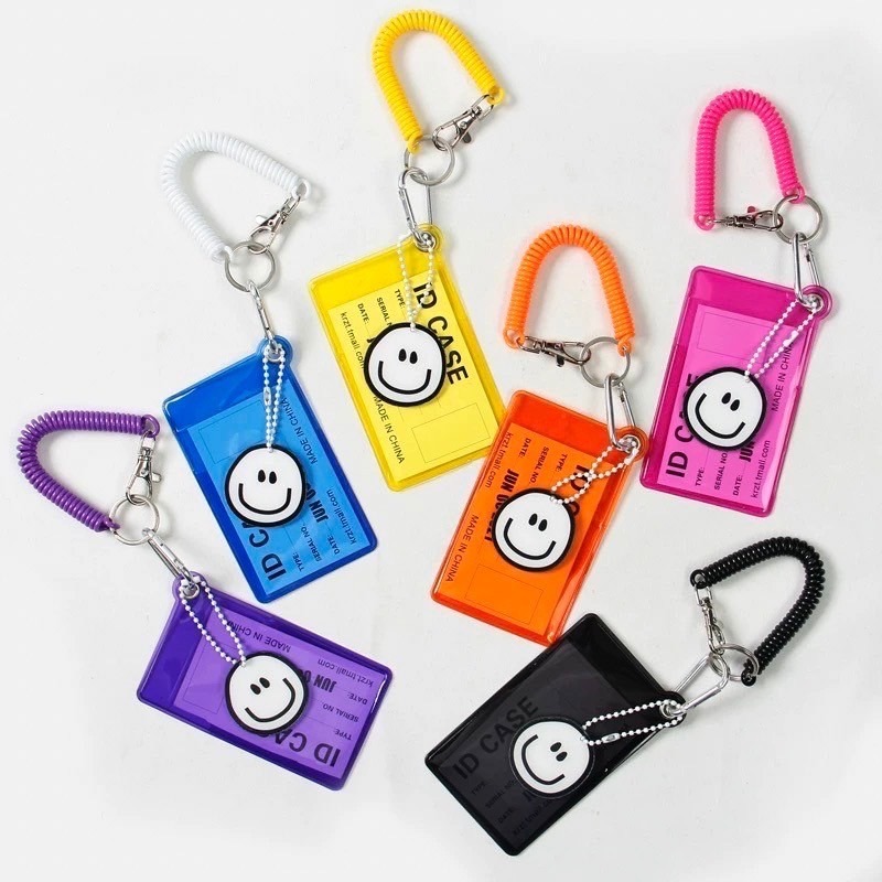 現貨🔥新款PVC透明糖果色票卡夾-細節圖2