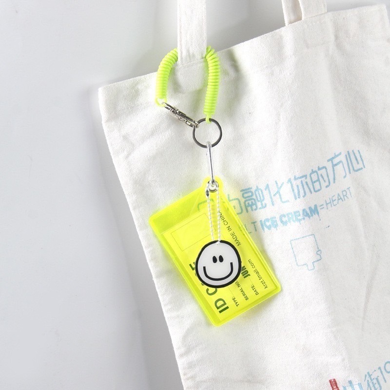 現貨🔥新款PVC透明糖果色票卡夾-細節圖3