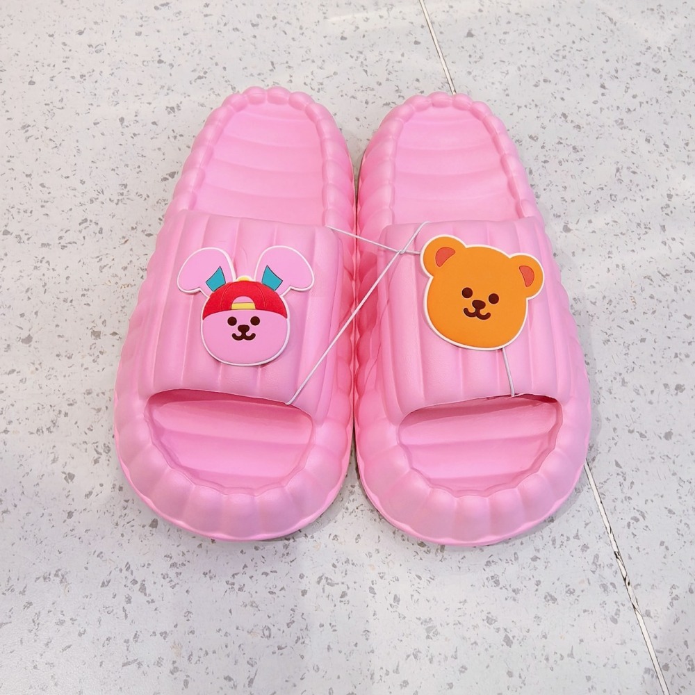 MINISO wiggle wiggle太陽花系列小熊浴室居家拖鞋-細節圖4