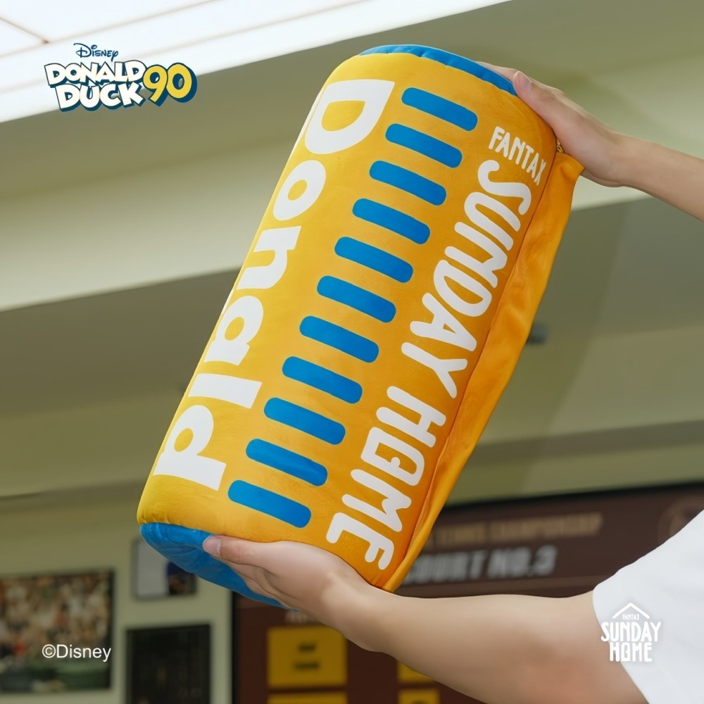 迪士尼｜唐老鴨膠卷抱枕 原創風格 靠墊/午睡枕/擺飾枕/角色居家擺件/拍照造型枕-細節圖2