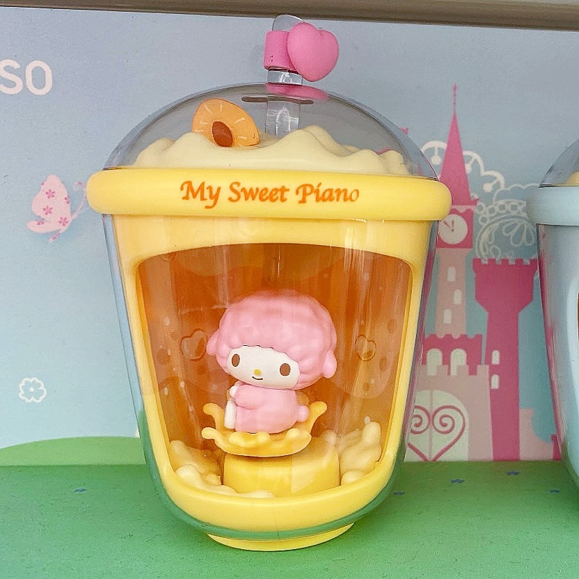 【正版Sanrio家族】奶茶杯造型光動盲盒｜角色擺飾/桌面療癒小物/光線感應/隨機抽抽樂/盲盒-細節圖5