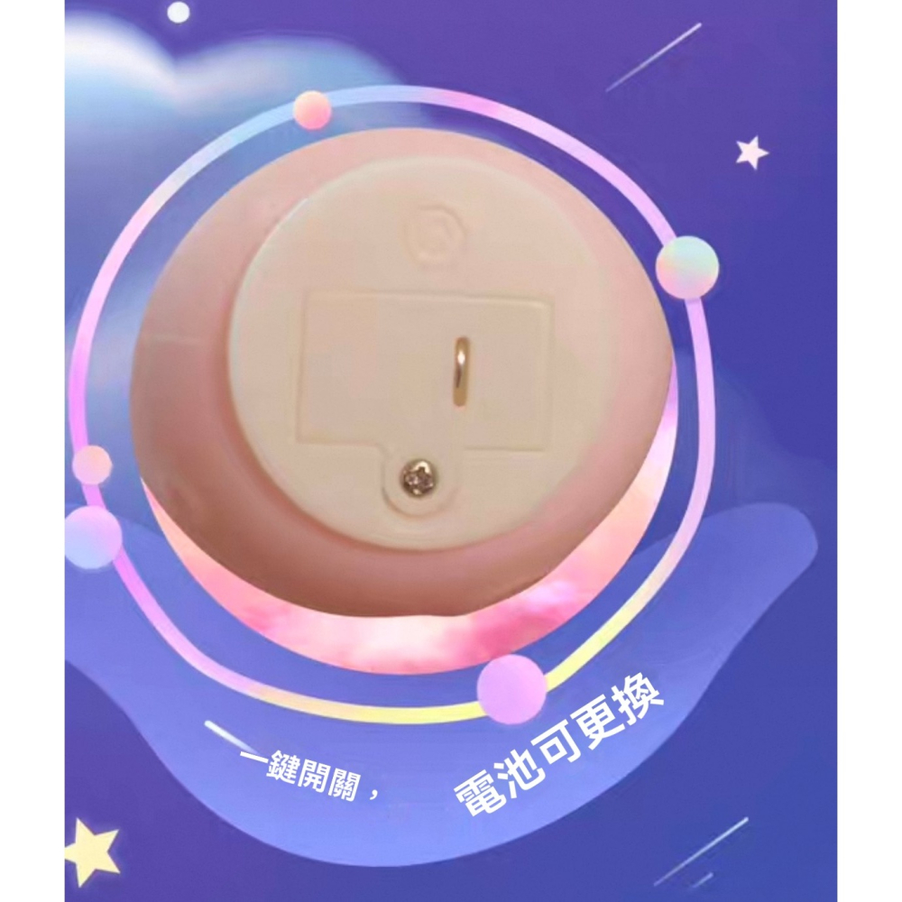 【正版Sanrio月球小夜燈】三麗鷗角色氛圍燈｜Hello Kitty 美樂蒂 酷洛米 布丁狗 可愛床頭燈 盲盒 夜燈-細節圖10