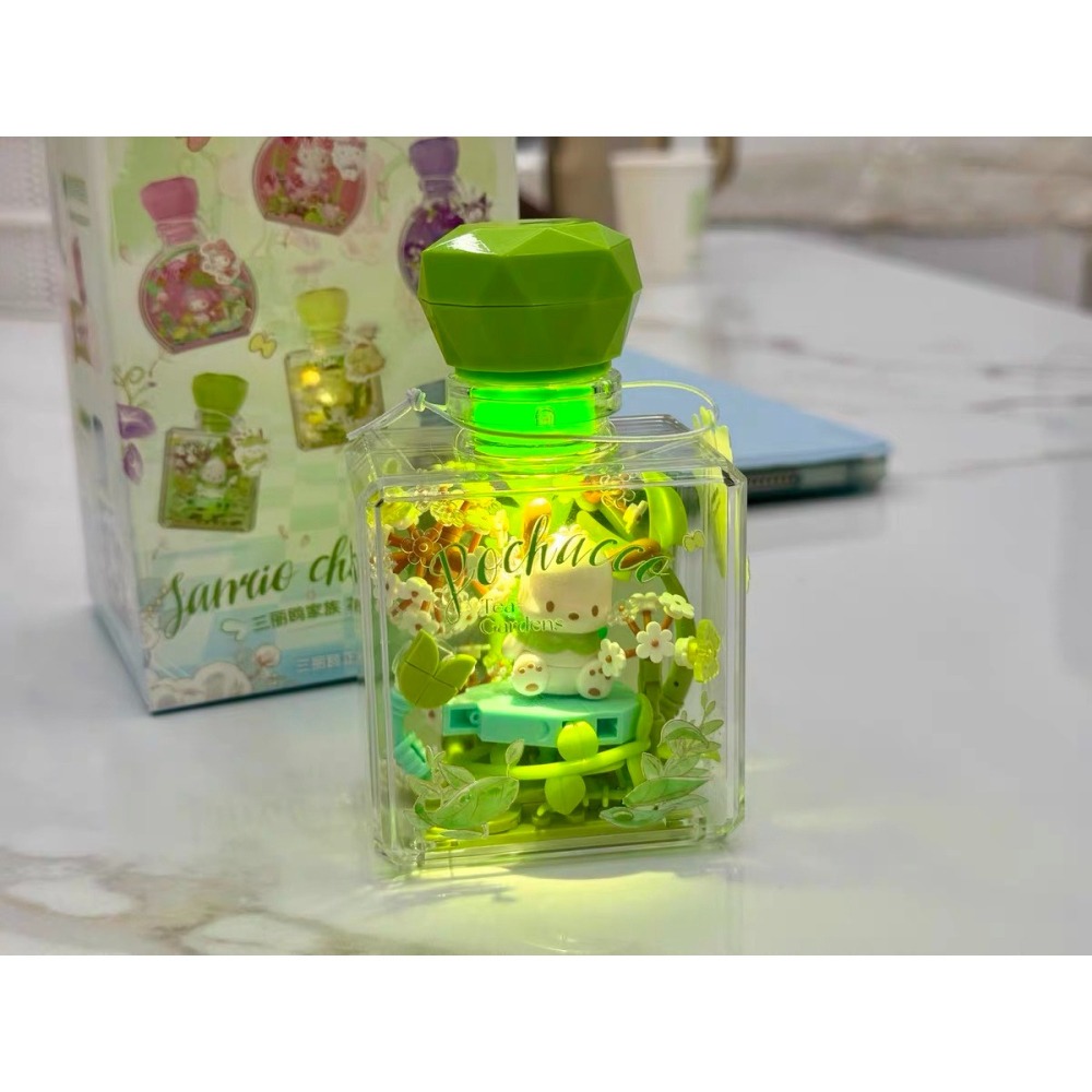 Sanrio花戀精靈系列積木香水瓶盲盒 香水造型公仔 積木盲盒 香水積木 盲盒-細節圖8