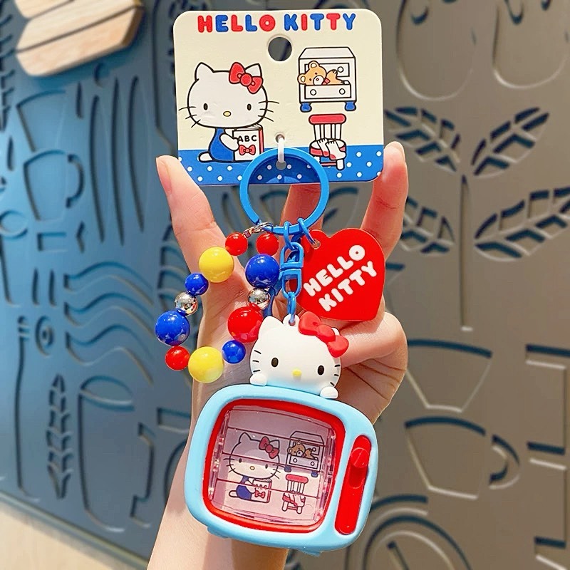 三麗鷗Kitty迷你玩具吊飾 掛飾 可愛鑰匙圈 復古迷你玩具 吊飾組 迷你玩具吊飾-細節圖7