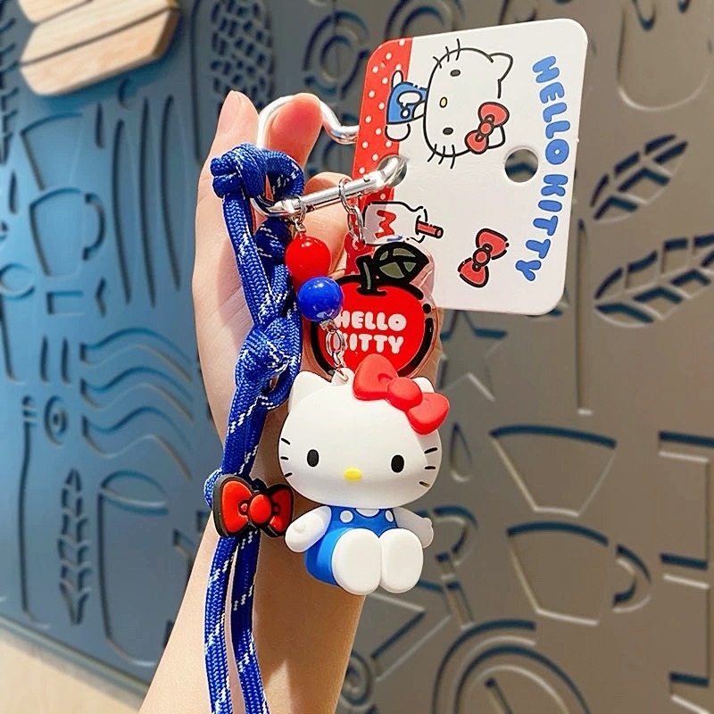 三麗鷗Kitty迷你玩具吊飾 掛飾 可愛鑰匙圈 復古迷你玩具 吊飾組 迷你玩具吊飾-細節圖8