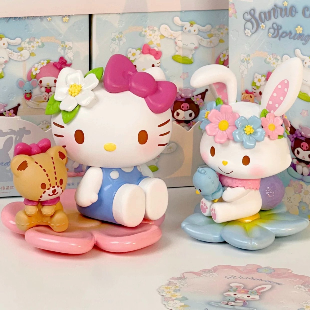 正版Sanrio 三麗鷗花系列盲盒 公仔擺飾 Sanrio盲盒 盲盒 可愛 花系-細節圖4