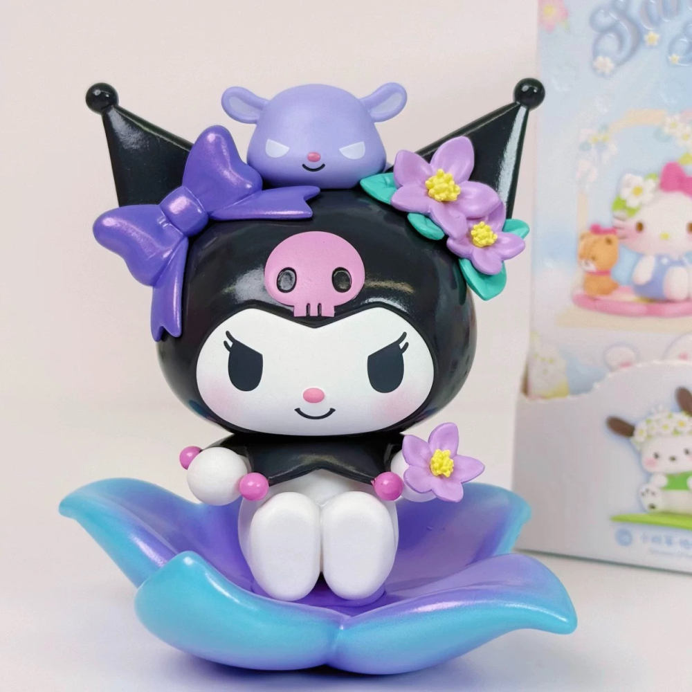 正版Sanrio 三麗鷗花系列盲盒 公仔擺飾 Sanrio盲盒 盲盒 可愛 花系-細節圖5