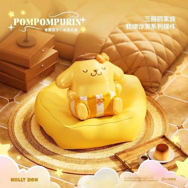 【三麗鷗軟綿沙發系列】sanrio沙發公仔收藏 三麗鷗角色沙發玩偶模型 公仔-細節圖4