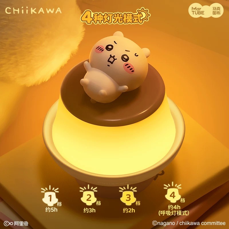 Chiikawa吉伊卡哇布丁公仔｜正版授權療癒公仔擺件 造型擺件 居家 小八 烏薩奇-細節圖2