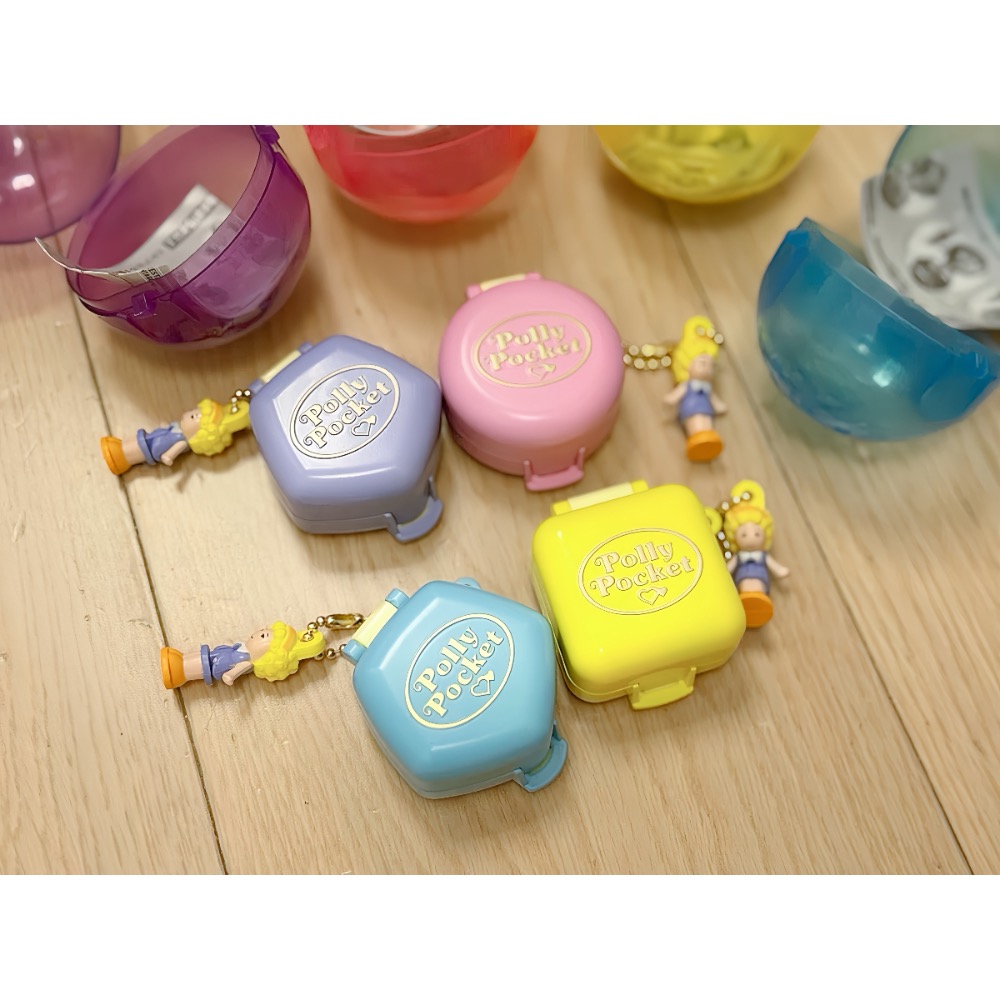 【Polly Pocket 口袋娃娃】波莉口袋扭蛋掛件｜BANDAI 娃娃屋收藏 ｜玩具吊飾 ｜口袋娃娃吊飾-細節圖6