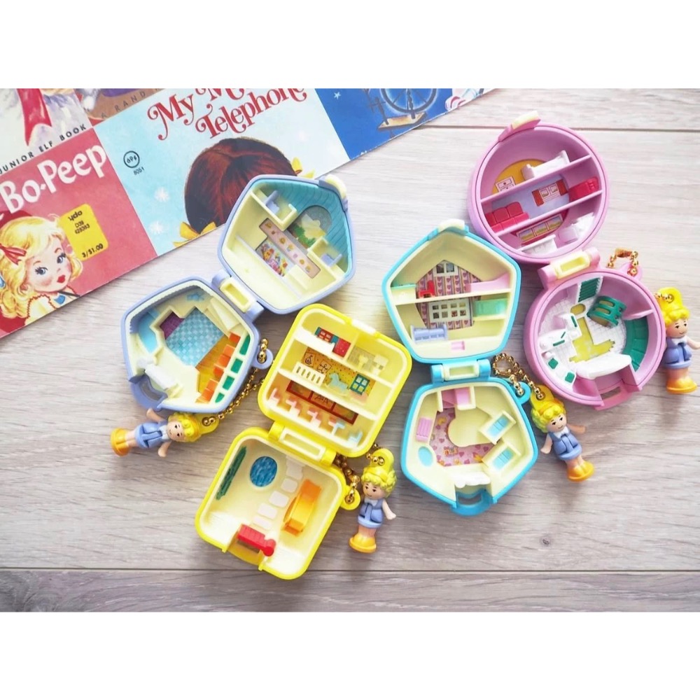 【Polly Pocket 口袋娃娃】波莉口袋扭蛋掛件｜BANDAI 娃娃屋收藏 ｜玩具吊飾 ｜口袋娃娃吊飾-細節圖8