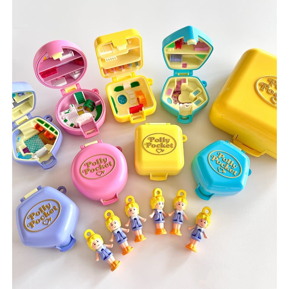 【Polly Pocket 口袋娃娃】波莉口袋扭蛋掛件｜BANDAI 娃娃屋收藏 ｜玩具吊飾 ｜口袋娃娃吊飾-規格圖8