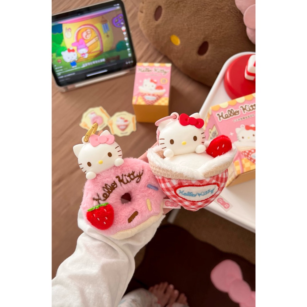 【正版Kitty香薰掛件】Hello Kitty 下午茶香薰盲盒 ｜擺件公仔 ｜芳香小物 ｜盲盒 ｜掛件 ｜掛飾-細節圖5