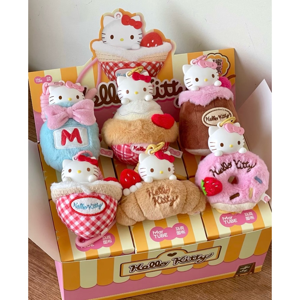 【正版Kitty香薰掛件】Hello Kitty 下午茶香薰盲盒 ｜擺件公仔 ｜芳香小物 ｜盲盒 ｜掛件 ｜掛飾-細節圖7