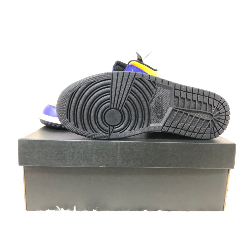 Jordan mid 紫金配色 湖人配色-細節圖2