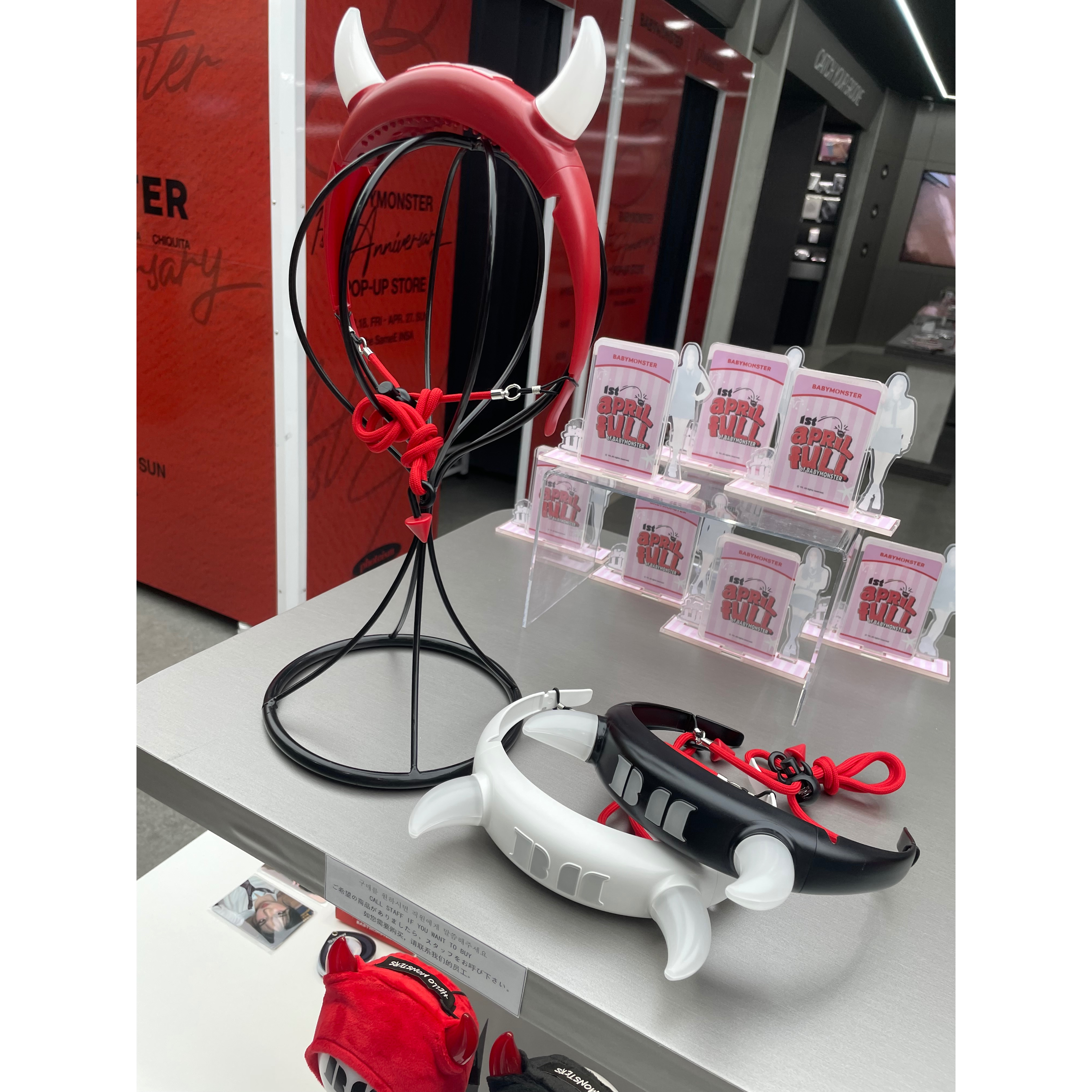 BABYMONSTER 官方惡魔角髮箍（OFFICIAL HORN HEADBAND）-細節圖2