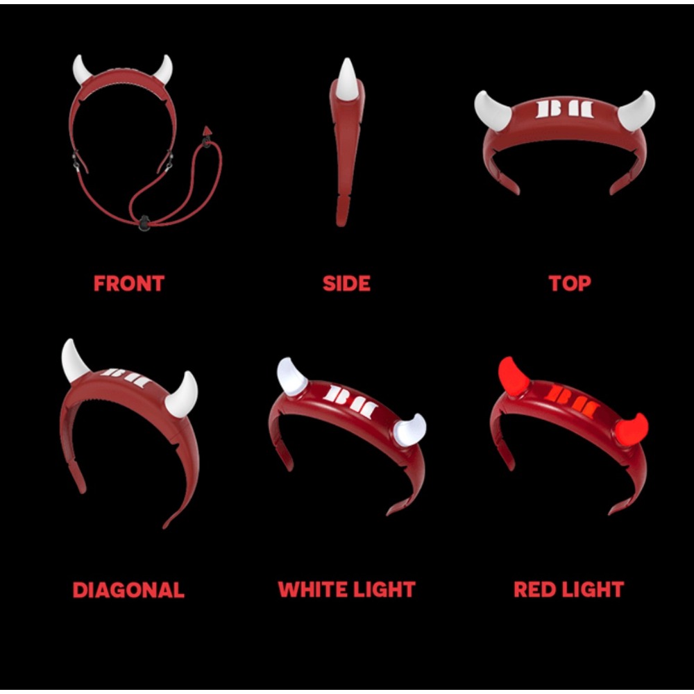 BABYMONSTER 官方惡魔角髮箍（OFFICIAL HORN HEADBAND）-細節圖4