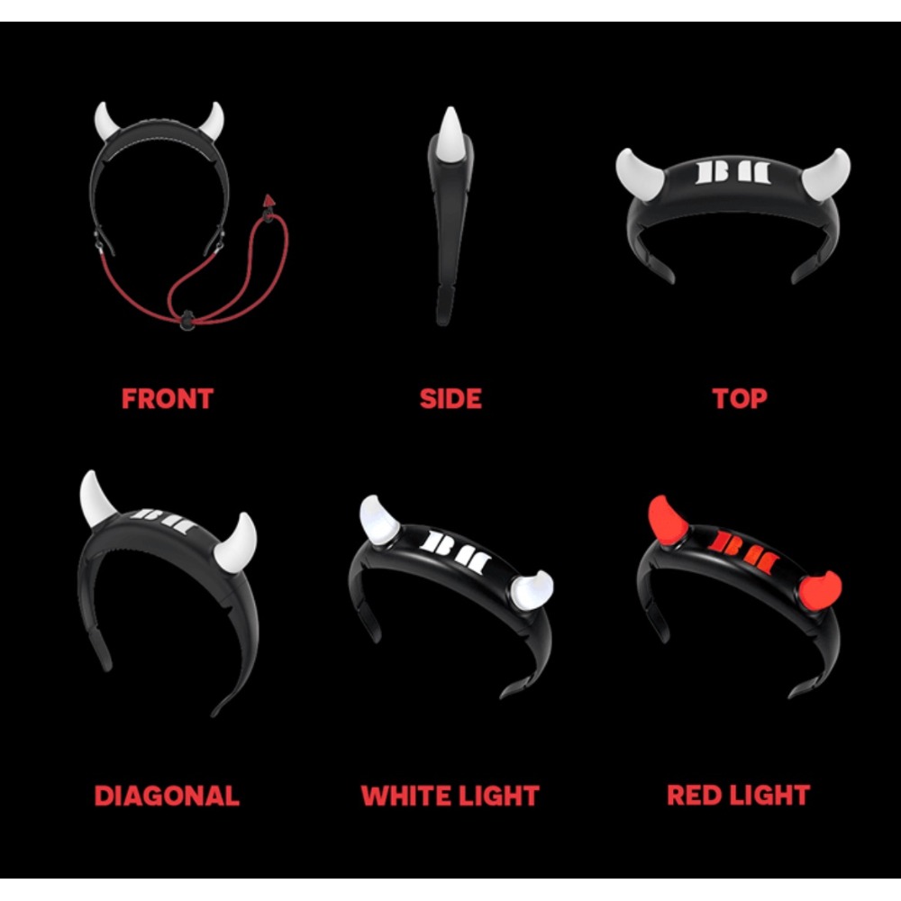 BABYMONSTER 官方惡魔角髮箍（OFFICIAL HORN HEADBAND）-細節圖5