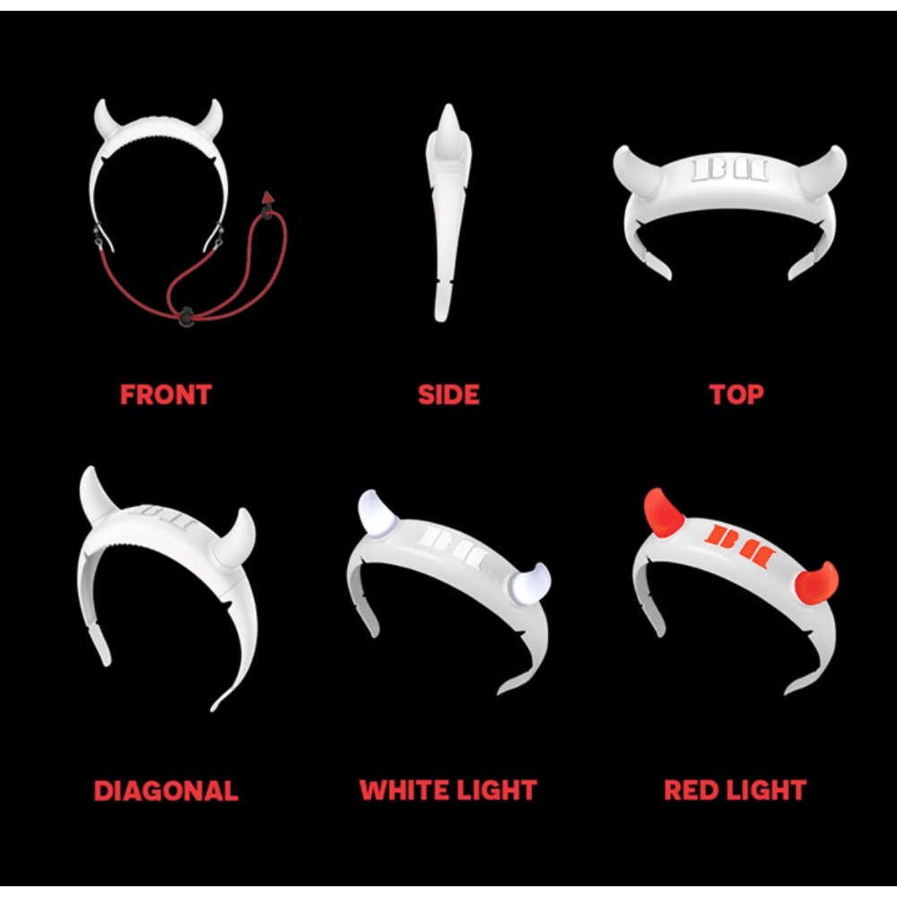 BABYMONSTER 官方惡魔角髮箍（OFFICIAL HORN HEADBAND）-細節圖6