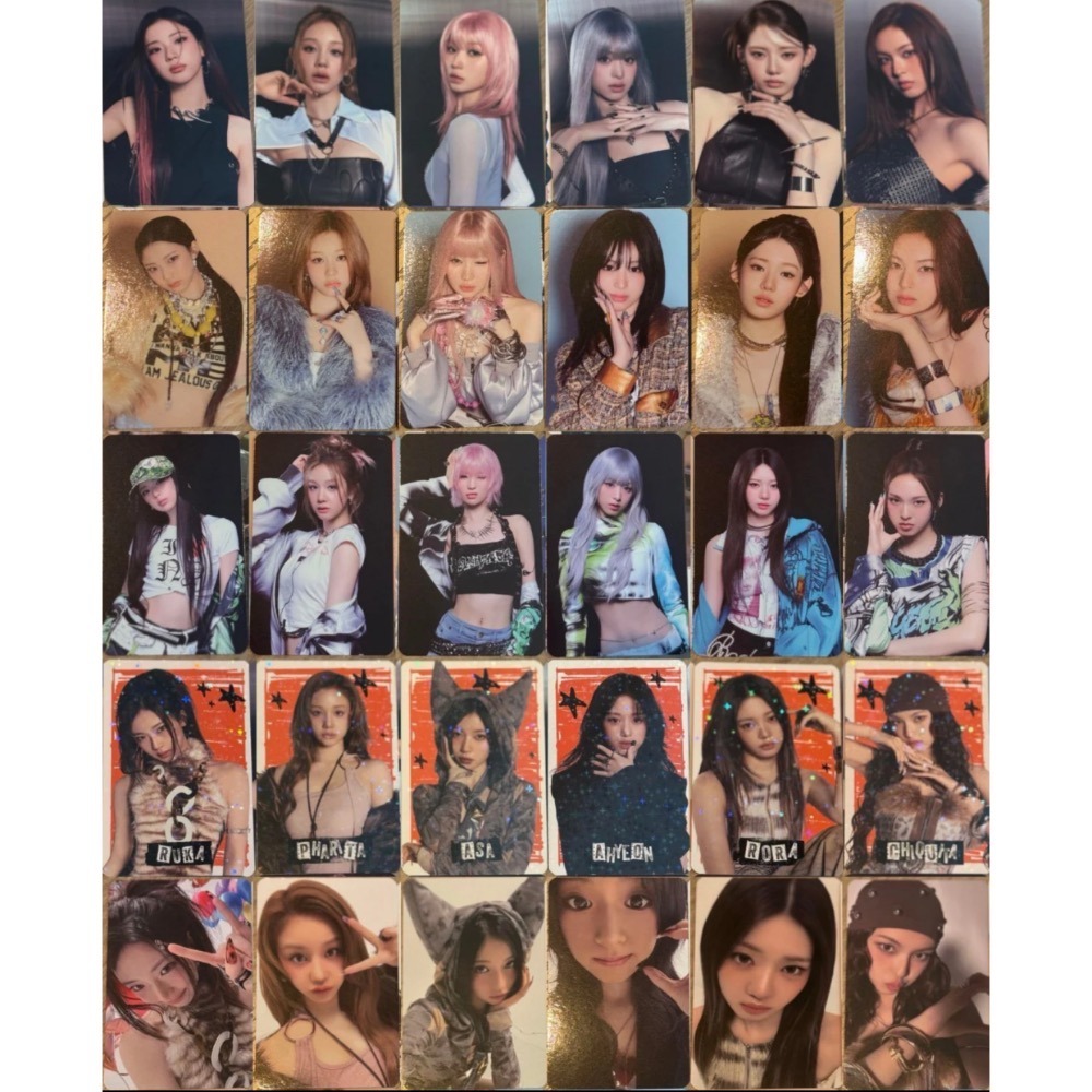 官方正品 寶怪BABYMONSTER WEGOUP周邊賣場 相片組 小卡 卡冊組 卡包 立牌 絨毛吊飾鑰匙圈-規格圖5