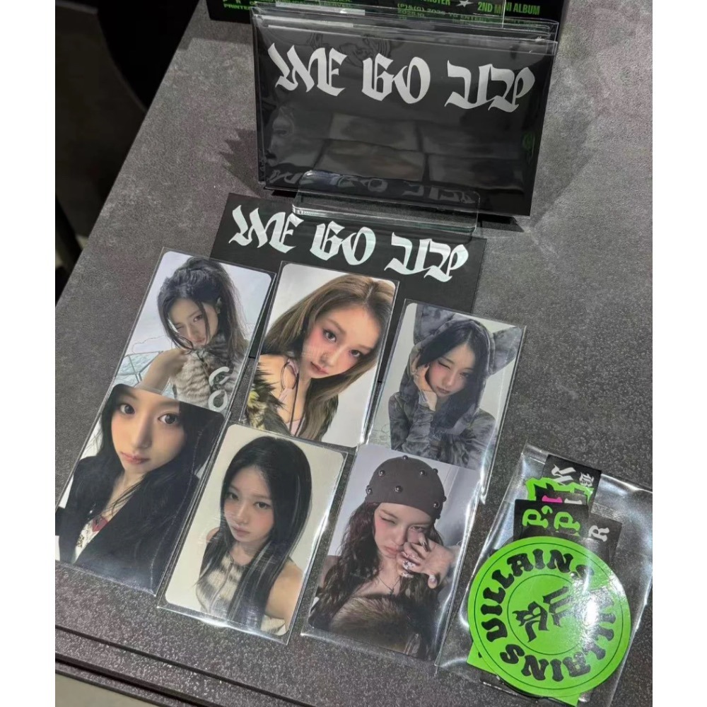 官方正品 寶怪BABYMONSTER WEGOUP周邊賣場 相片組 小卡 卡冊組 卡包 立牌 絨毛吊飾鑰匙圈-規格圖5