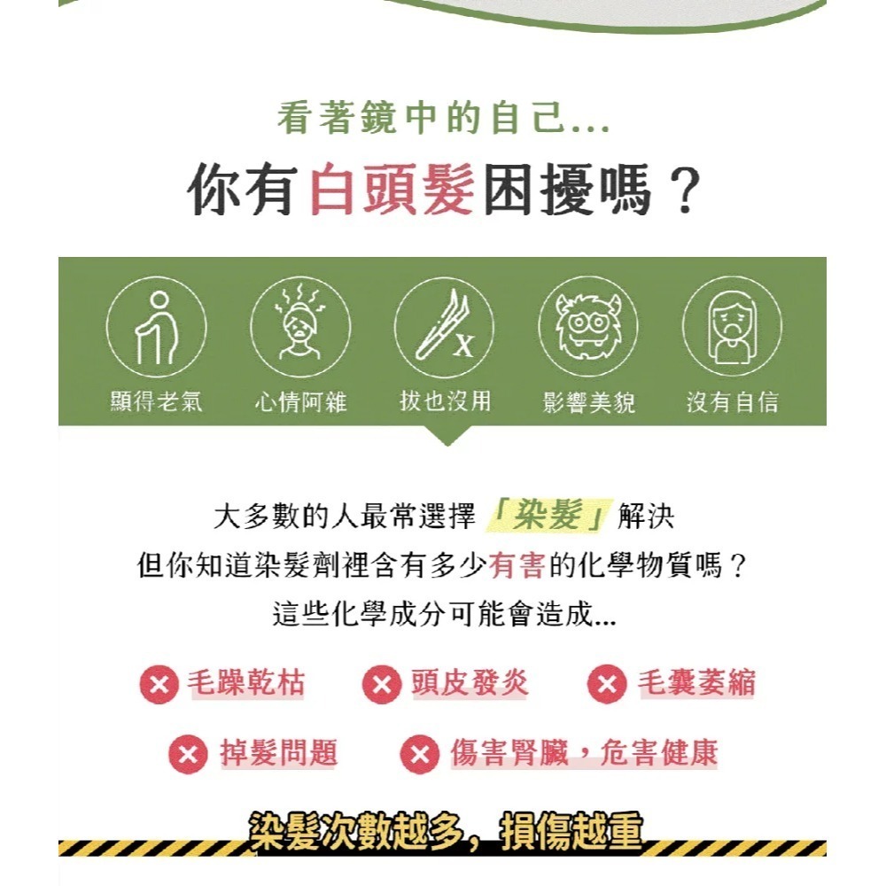 PURE HOME-髮速黑護髮噴霧 植萃護髮噴霧 白髮救星 純天然 免沖洗-2入組-細節圖3