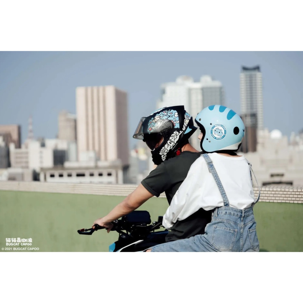 N806 咖波夜光全罩式安全帽-細節圖9